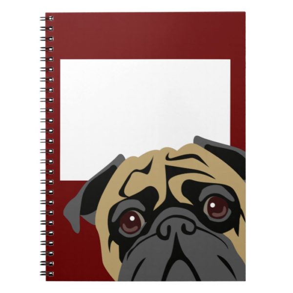 Cuddly Pug Notebook
