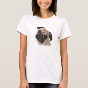 Curious Pug T-Shirt