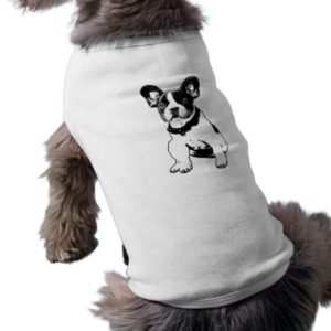 Custom French Bulldog Puppy Pick Your Color T-Shirt