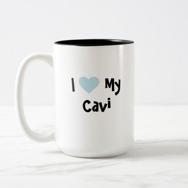 Cute Cartoon Pet Two-Tone Coffee Mug