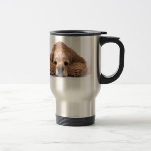 Cute Cocker Spaniel Travel Mug