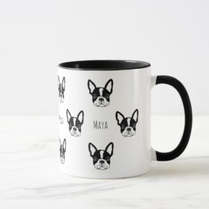 Cute custom french bulldog mug
