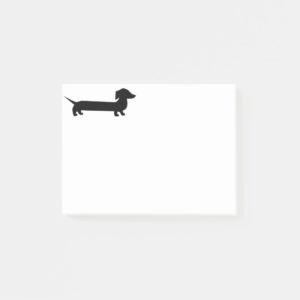 Cute Dachshund Post-it Notes
