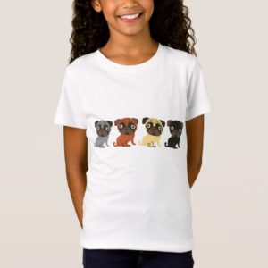 Cute Pug 4 T-Shirt