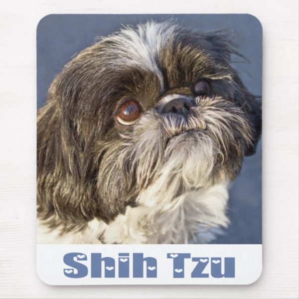 Cute Shih Tzu Lover Puppy Dog Mom Shihtzu Mouse Pad