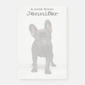 Cutest French Bulldog Puppy Post-it Notes