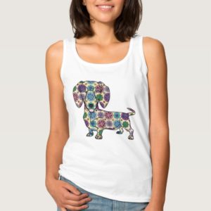 Dachshund - Colored Tank Top