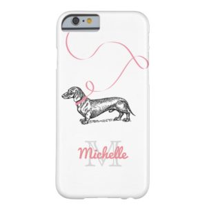 Dachshund | Monogram Daxie Wiener Dog Case-Mate iPhone Case