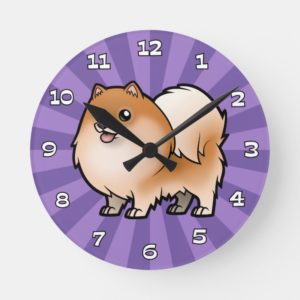 Design Your Own Pet Round Clock