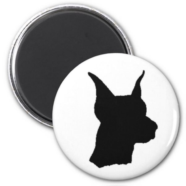 Doberman Head Magnent Magnet