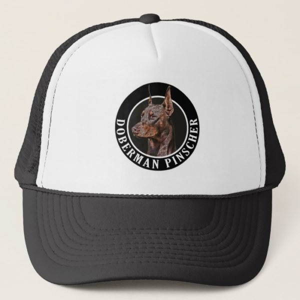 Doberman Pinscher 002 Trucker Hat