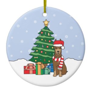 Doberman Pinscher Christmas Ornament