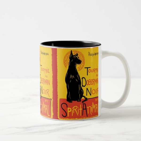 Doberman Pinscher Cute Dog Coffee Mug