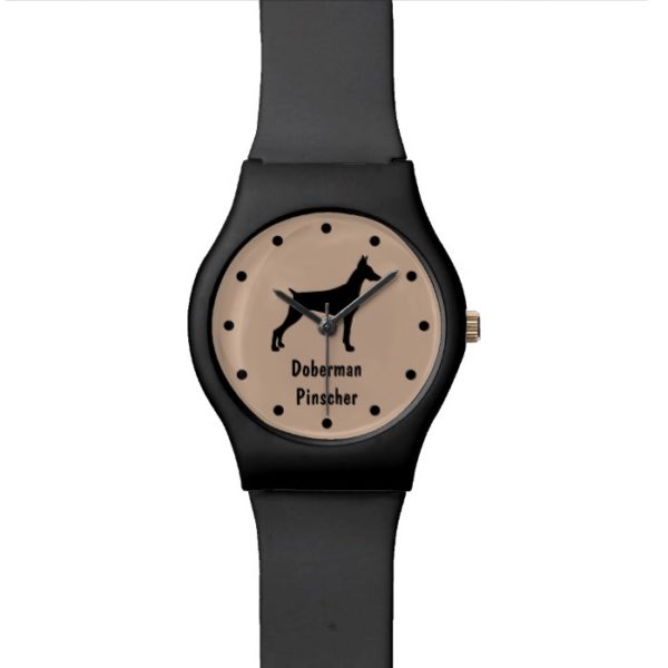 Doberman Pinscher Dog Breed Wristwatch
