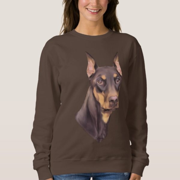 Doberman Pinscher Dog Sweatshirt