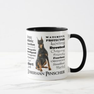 Doberman Traits Mug