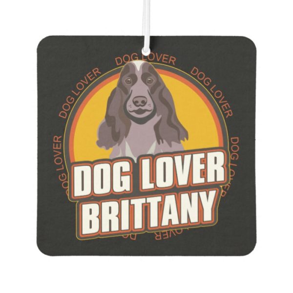 Dog Lover Brittany Dog Breed Air Freshener