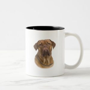 Dogue De Bordeaux Portait Two-Tone Coffee Mug