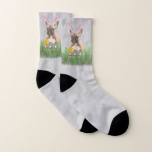 Easter French Bulldog puppy Socks
