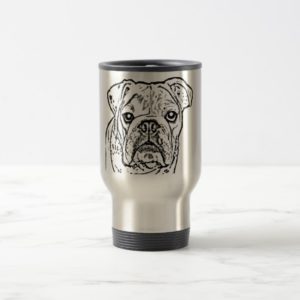English bulldog mug