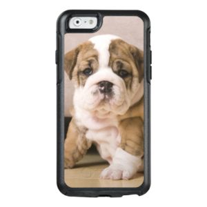 English bulldog puppies OtterBox iPhone case
