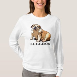 English Bulldog womans shirt