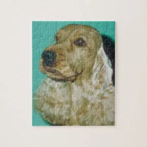 English Cocker Spaniel Dog Puzzle