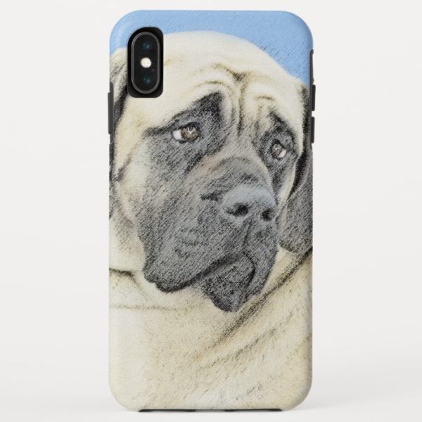 English Mastiff (Fawn) Painting - Original Dog Art Case-Mate iPhone Case