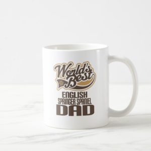 English Springer Spaniel Dad (Worlds Best) Coffee Mug