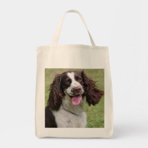 English Springer Spaniel dog beautiful photo, gift Tote Bag