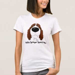 English Springer Spaniel Mom T-Shirt