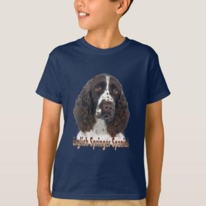 English Springer Spaniel Portrait T-Shirt