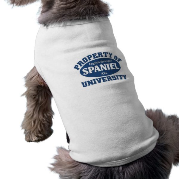 English Springer Spaniel University T-Shirt