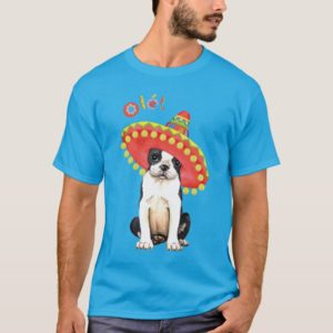 Fiesta Boston Terrier T-Shirt