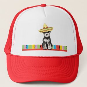 Fiesta Miniature Schnauzer Trucker Hat