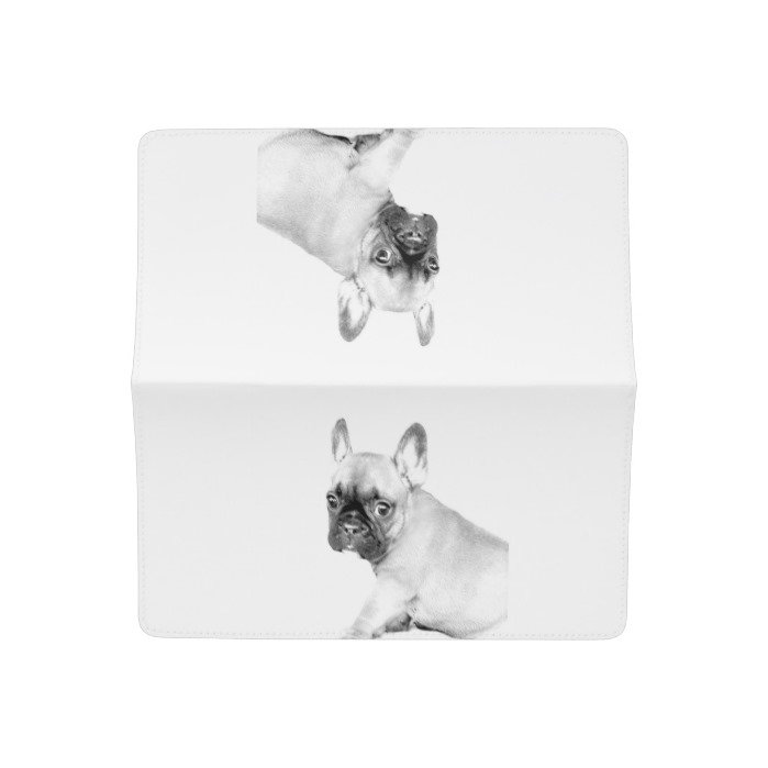 French Bulldog Checkbook Cover