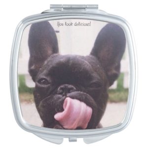 French Bulldog Compact Mirror