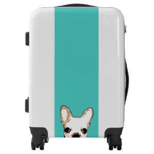 French Bulldog Funny Pop Art Illustration Luggage