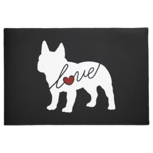 French Bulldog Love Doormat