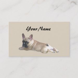 French Bulldog Lover Business Card