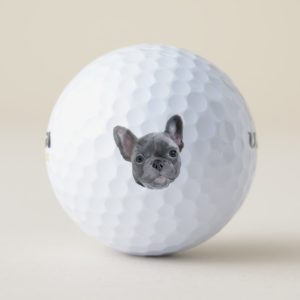 French Bulldog Puppy Golf Balls