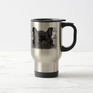 French Bulldog Stainless Travel Mug