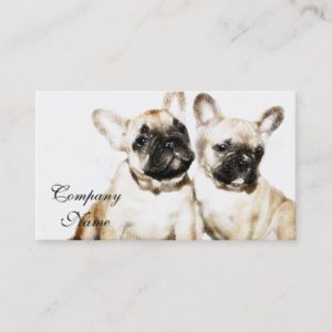 French Bulldogs Business Card