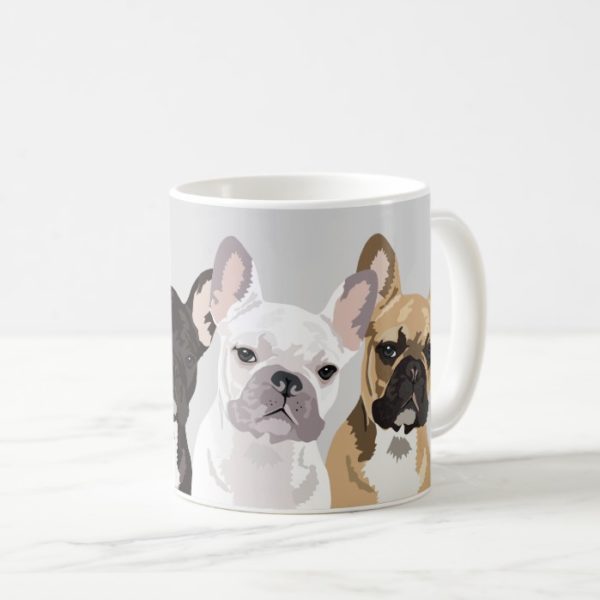 French Bulldogs | Cute Frenchie Bulldog Coffee Mug