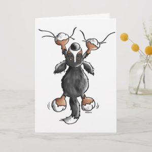 Funny Bernese Mountain Dog Card