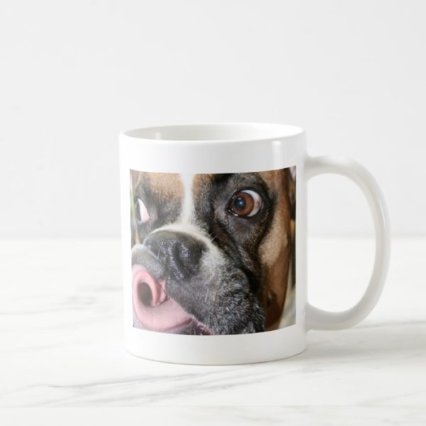 Funny Boxer Dog Coffee Mug