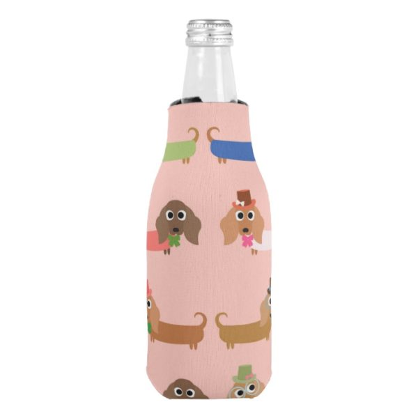 Funny Dachshunds Bottle Cooler