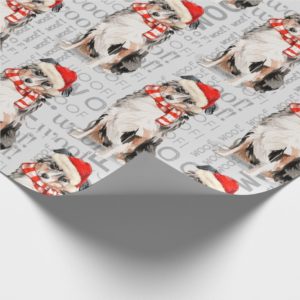 Funny Dog Lover Australian Shepherd Christmas Wrapping Paper