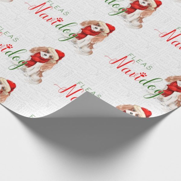 Funny Dog Lover Cavalier King Charles Spaniel Wrapping Paper