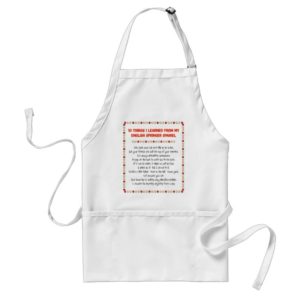 Funny Things Learned From English Springer Spaniel Adult Apron